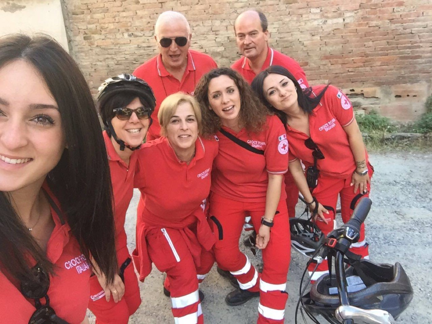 Giovani volontari CRI Certaldo